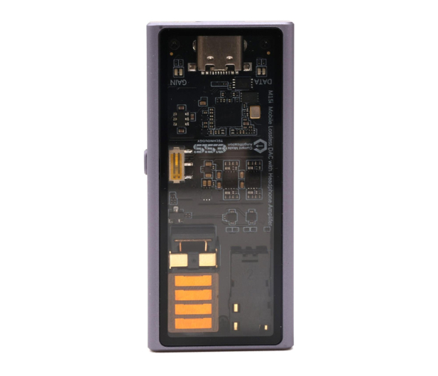 Questyle Questyle M15i Electro Purple New Gen. - przenośny DAC/AMP sł - 1583309 - zdjęcie 2